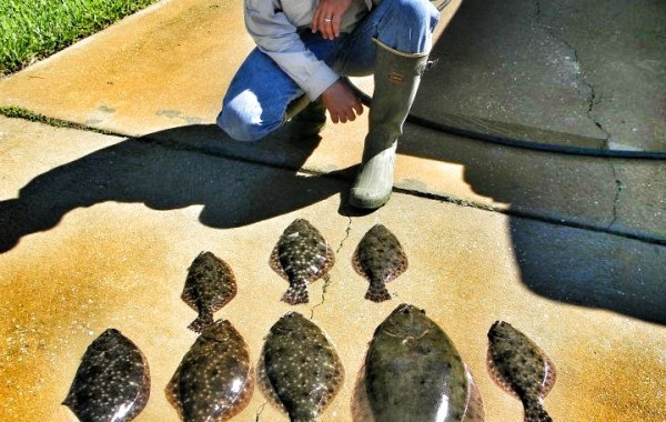Steve with some serious Flounder