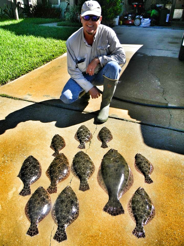 Steve with some serious Flounder