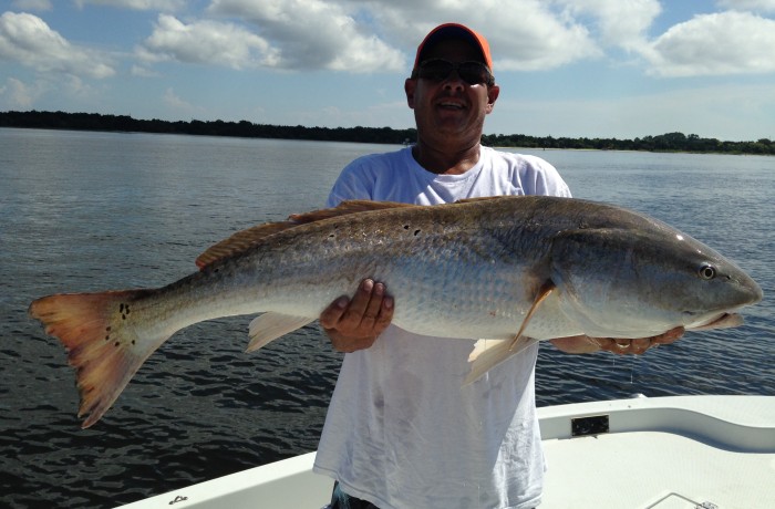 Mitch with a 44 inch Bull Red