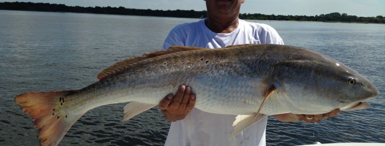 Mitch with a 44 inch Bull Red