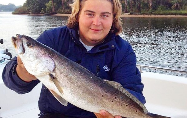 Aj with a Gator Trout