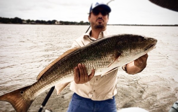 Michael with his first Bull Red