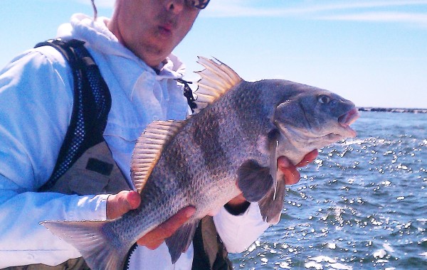 Jay with a keeper Drum