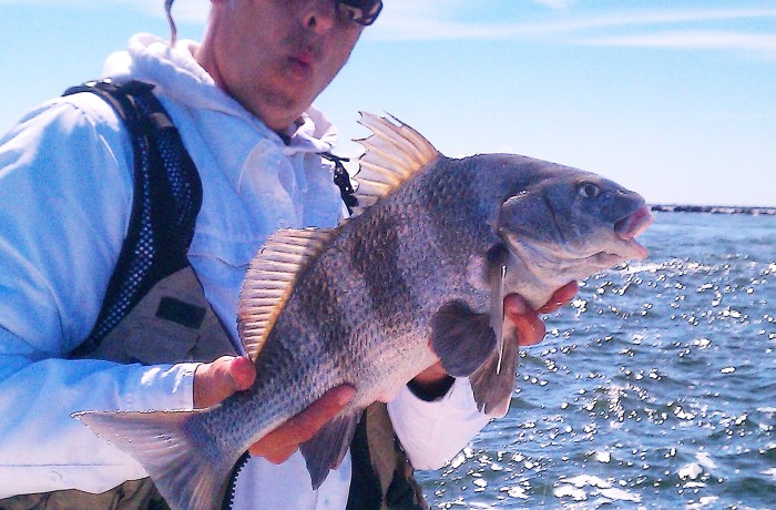 Jay with a keeper Drum