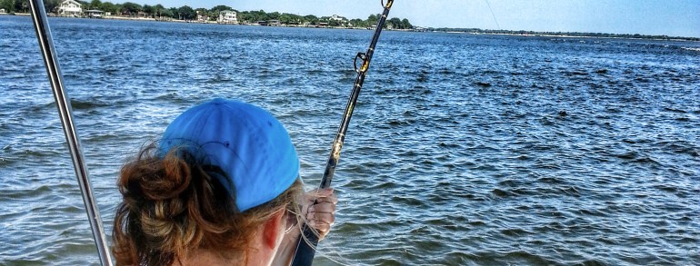 Anna fighting her first Bull Red