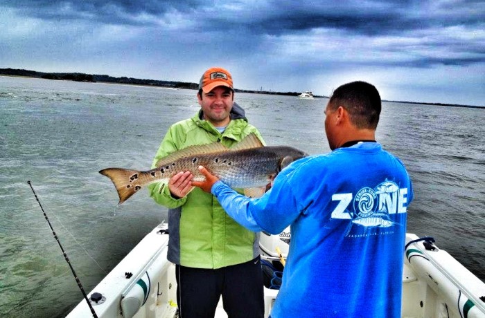 Bill with his first Bull Red