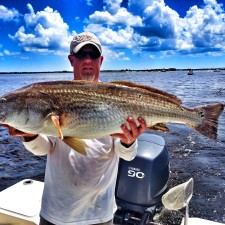 Sam with a monster Bull Red
