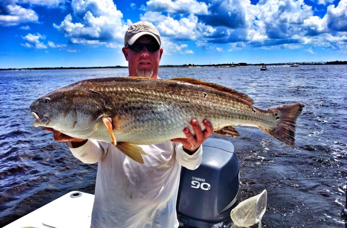 Sam with a monster Bull Red