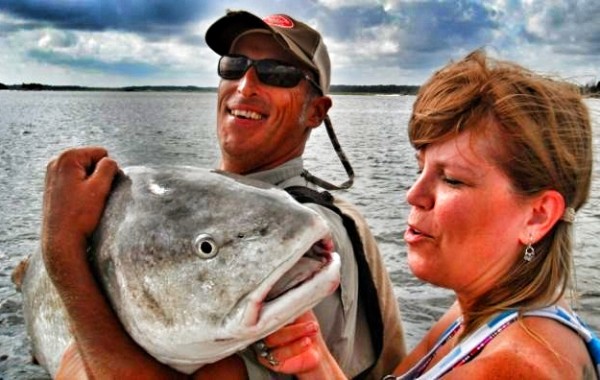 Mendy with her first Red at 50 Inches