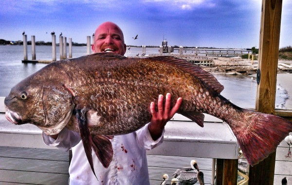 Matt with a massive Drum