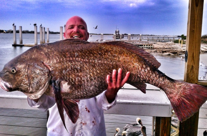 Matt with a massive Drum