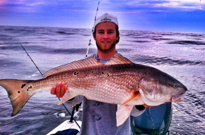 Trevor with a monster Bull