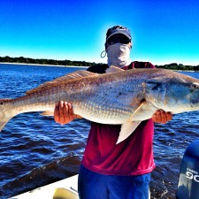 Jim with a 44 inch monster Red