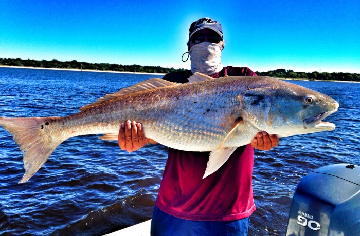 Jim with a 44 inch monster Red