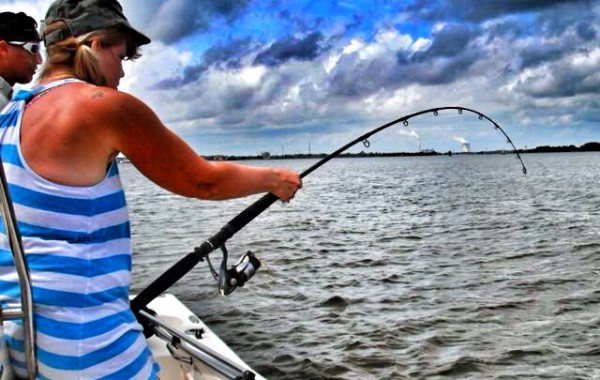 Mendy fighting a River Donkey