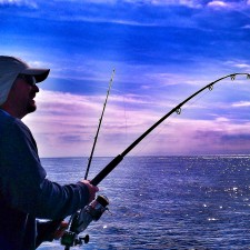 Matt fighting a big Drum