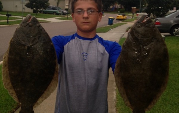 Our First Mate Gets on the Fish Too