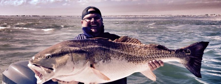 CREATING ADDICTS – Her first Redfish and 55 inches