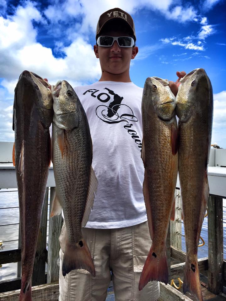 GOLD RUSH – Slot Red Massacre and a mix of Sheepshead, Trout and Flounder