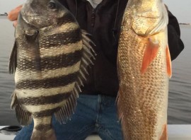 MAYPORT INLET VARIETY – Trout, Sheepshead, Red Drum, Porgies and Flounder