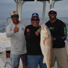 Henry waszczuk of “Fishing The Flats” with a healthy 44 Inch Bull