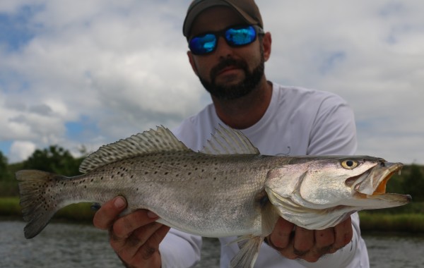 Jonathan with a chunky Gator