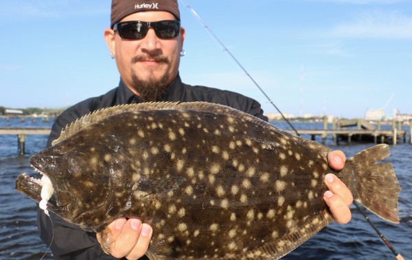 Timmy with a big Door Mat