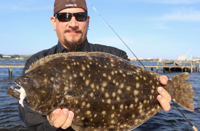 Timmy with a big Door Mat