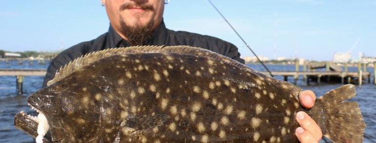 Timmy with a big Door Mat
