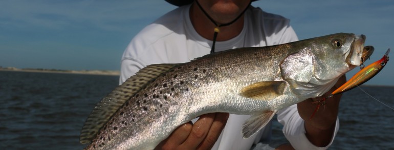 Matt with a chunky Gator on the Rapala XRap