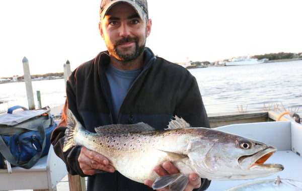 27 inch Speckled Trout on the Rapala XRap