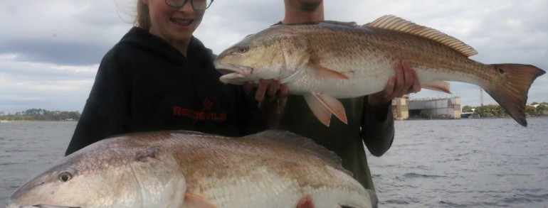 Doubled up on massive River Monsters
