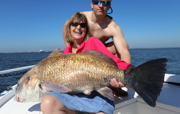 Lisa Stevens with a gnarly Drumzilla