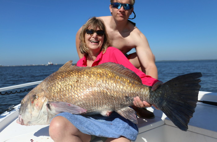 Lisa Stevens with a gnarly Drumzilla