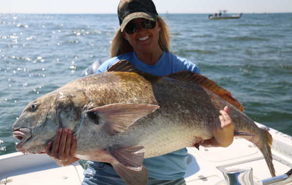 Ashley applying a slime layer