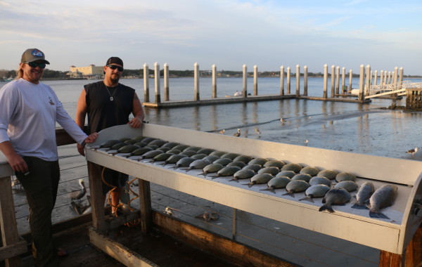 Cleaning table covered in great eats