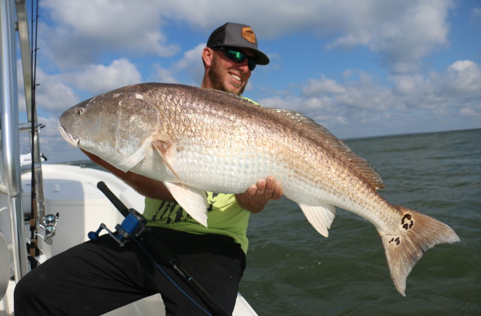 Wess Reeder with a massive River Donkey