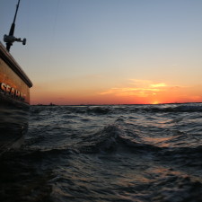 The dawn of an epic day on the water