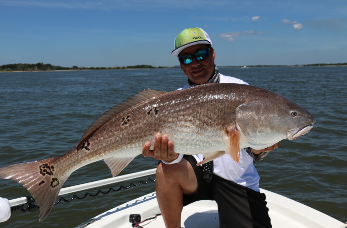Yours truly with a true River Monster
