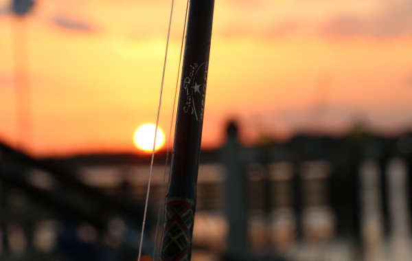 Wrapping up another pretty day at the dock