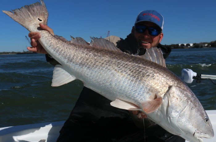 Wess Reeder with a healthy River Donkey