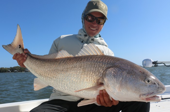 Pete with a pearly white Bull Red