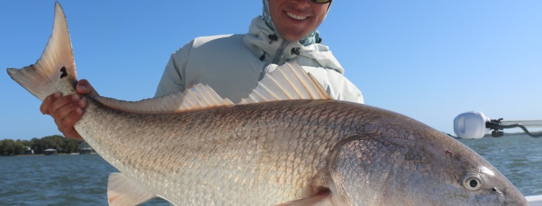 Pete with a pearly white Bull Red