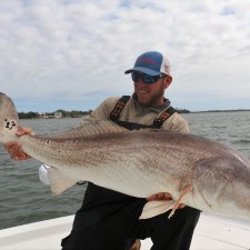 Wess Reeder with a beast of a Bull Red