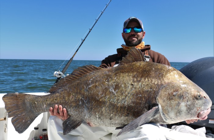 Jonathan Clark with a Giant Drum. 4 centimeters shy of world record.
