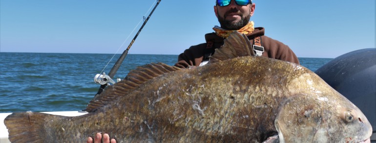 Jonathan Clark with a Giant Drum. 4 centimeters shy of world record.