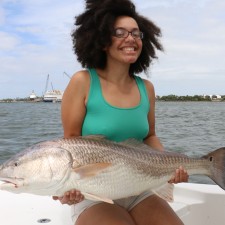 My daughter Ariel with a health Bull