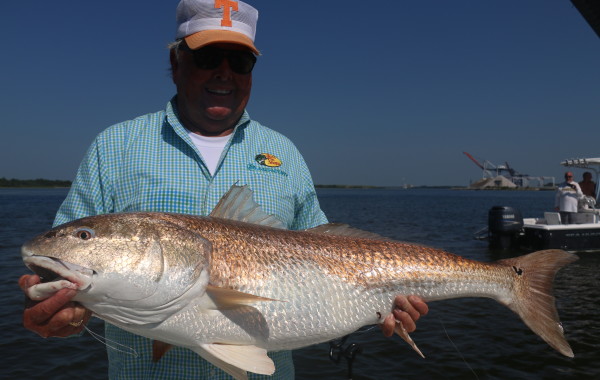 Bill Dance with the Victory shot during our filming last year