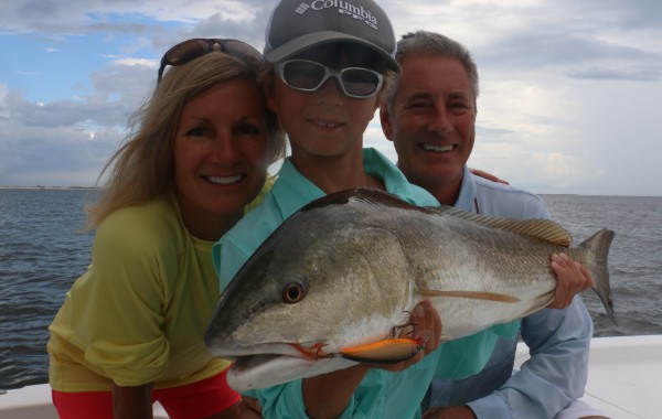 A young angler getting it done with the Rapala XRap