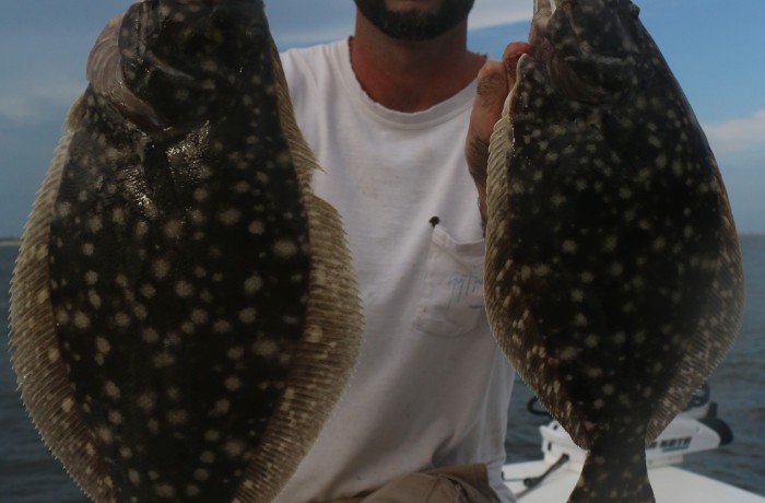 A pair of solid Flatties